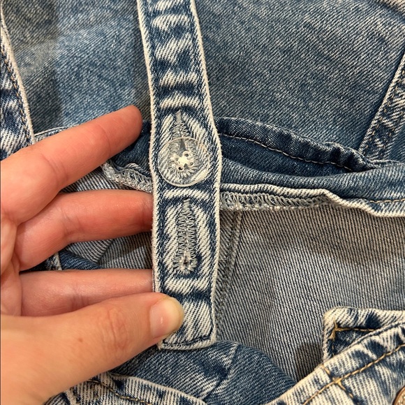 Gap Denim Mini Dress Size 4 - Picture 9 of 12